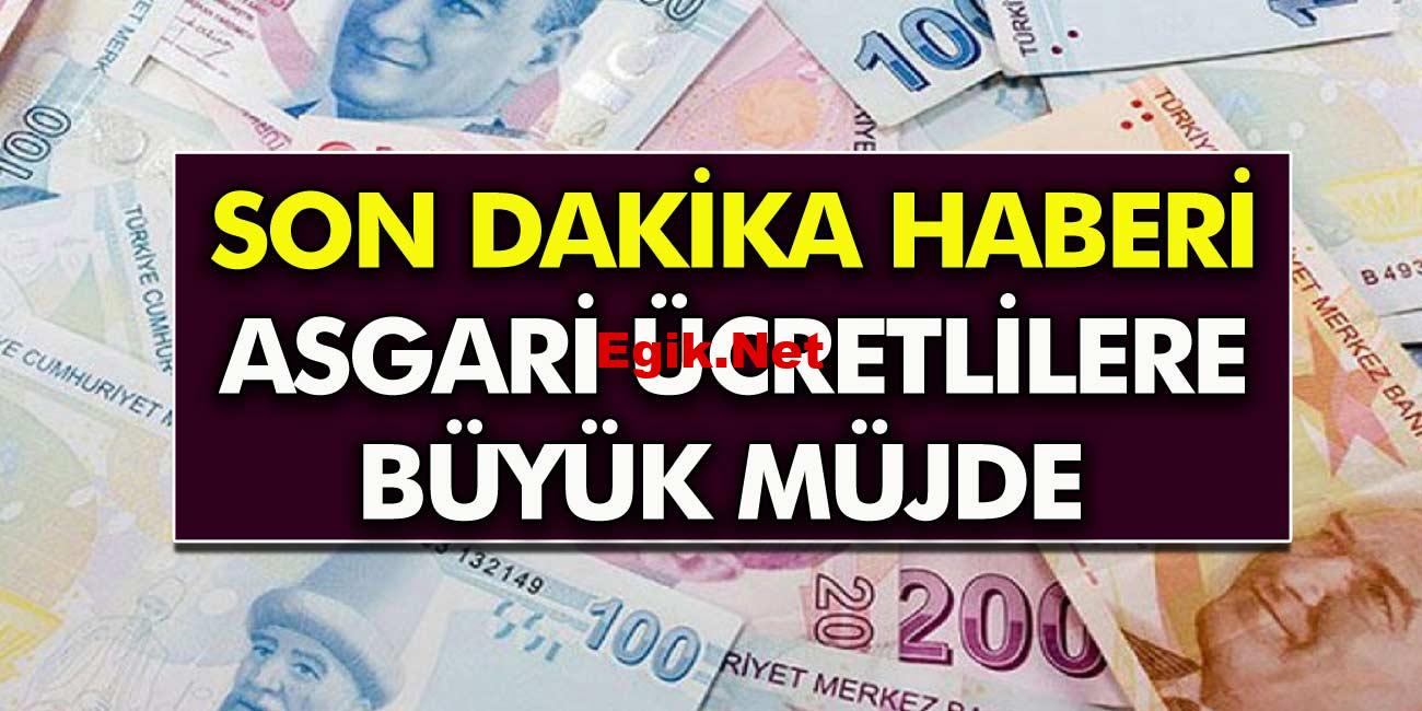 Asgari ücrete Son Dakika zamı! Milyonlarca çalışan bekliyordu, 1625 lira ve…