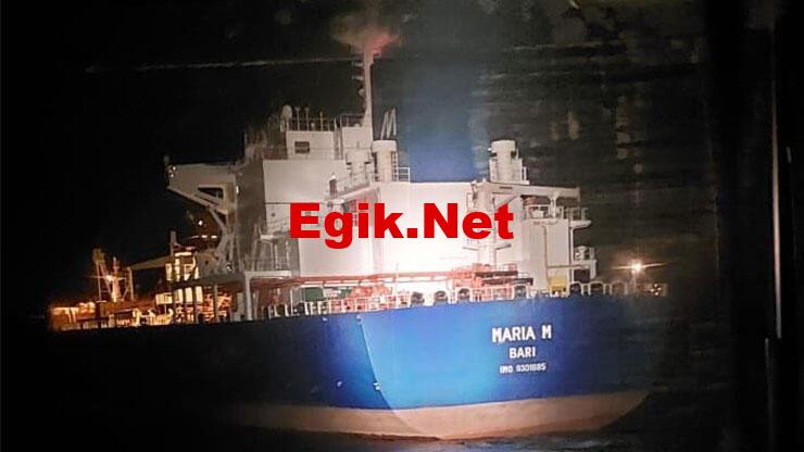 Çanakkale Boğazı'nda arızalanan gemi kurtarıldı