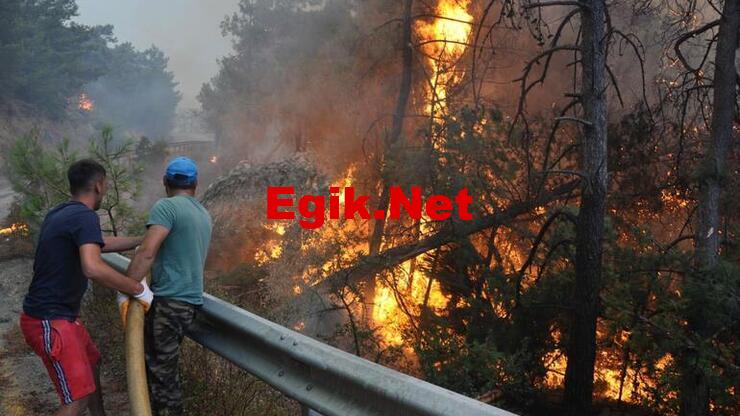Datça orman yangını son durum! Datça yangını söndürüldü mü?