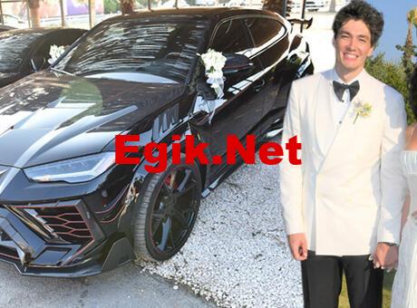 Ebru Şahin ile Cedi Osman, Çeşme’de yeniden ‘Evet dedi! Gelin arabası Amerika’dan geldi