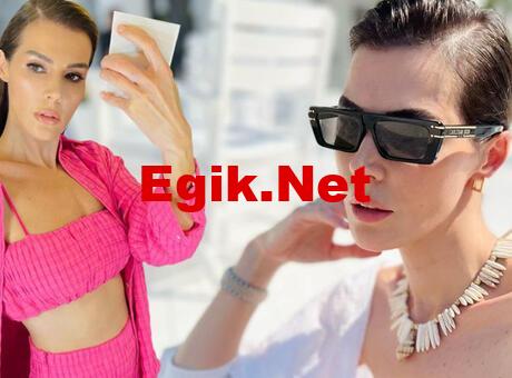 Hatice Şendil’den tatil pozları