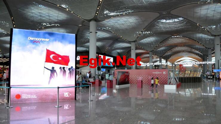 İstanbul Havalimanı'nda 15 Temmuz sergisi