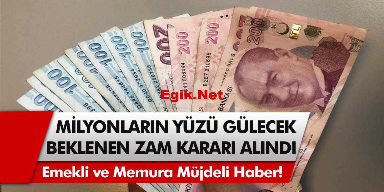 Milyonlarca kişinin Temmuz zammı geldi! SSK Bağ-Kur emeklileri hemen bu rakamlara bakın! Maaşlar kaç lira oldu?