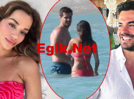 Selin Yağcıoğlu ile Berk Atan’ın baş başa Çeşme tatili