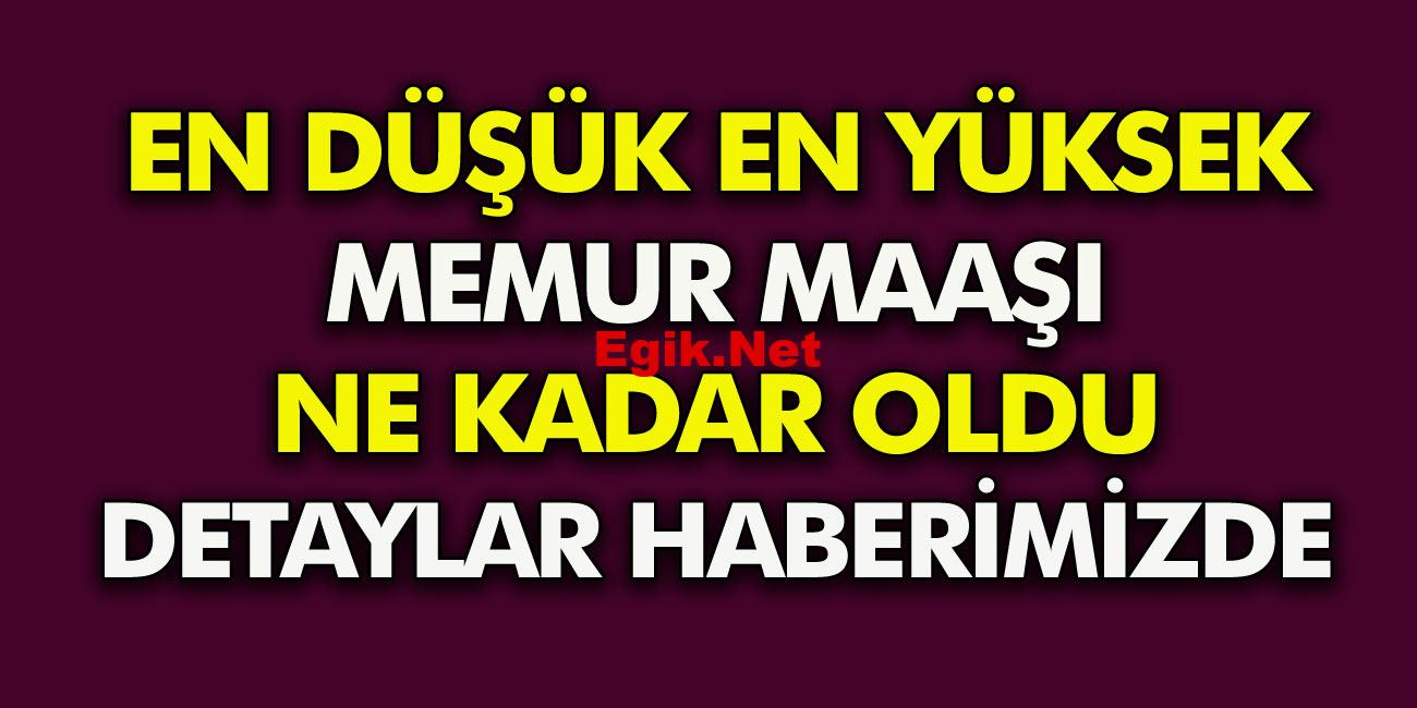 Son Dakika Duyurusu! Memur zammı belli oldu! İşte en düşük memur maaş tablosu…