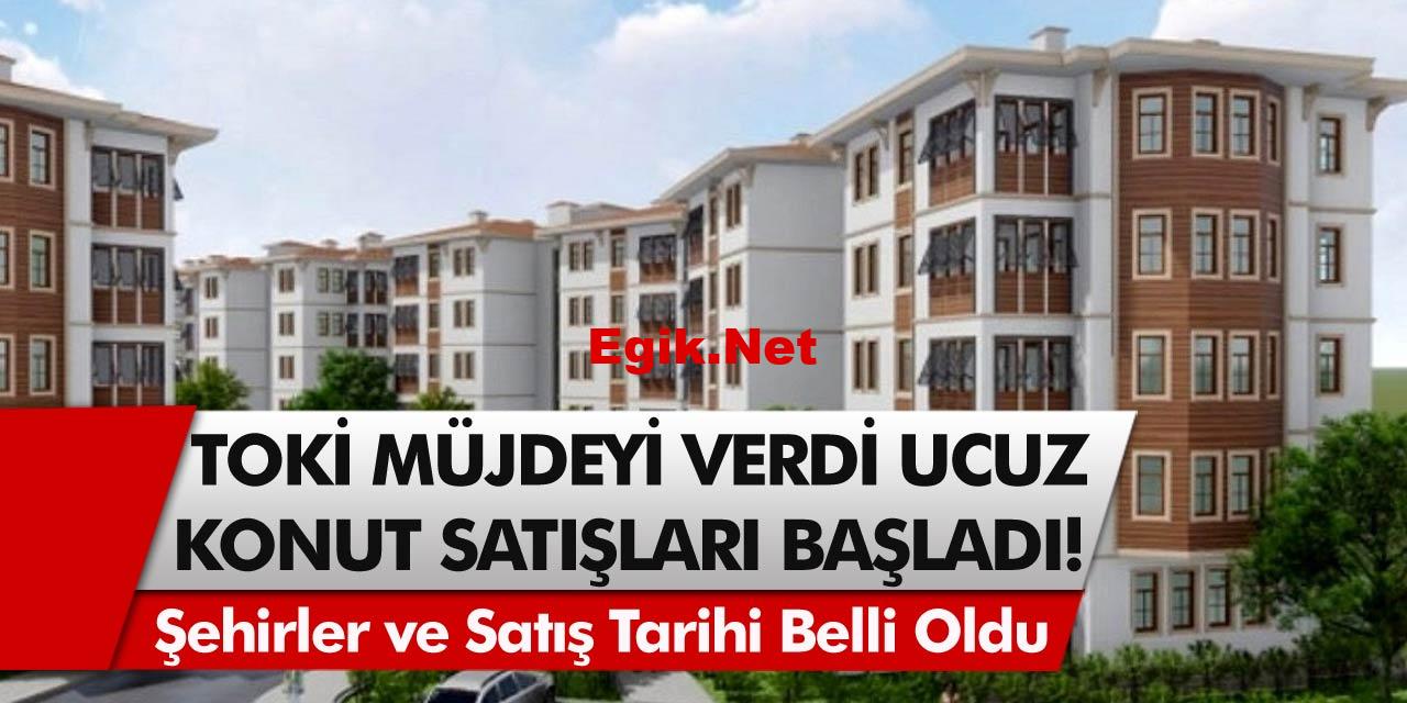 TOKİ’den ucuz konut bekleyenlere son dakika müjdesi! 81 ilde dar gelirliler dikkat! Hemen il il proje listesine bakın!