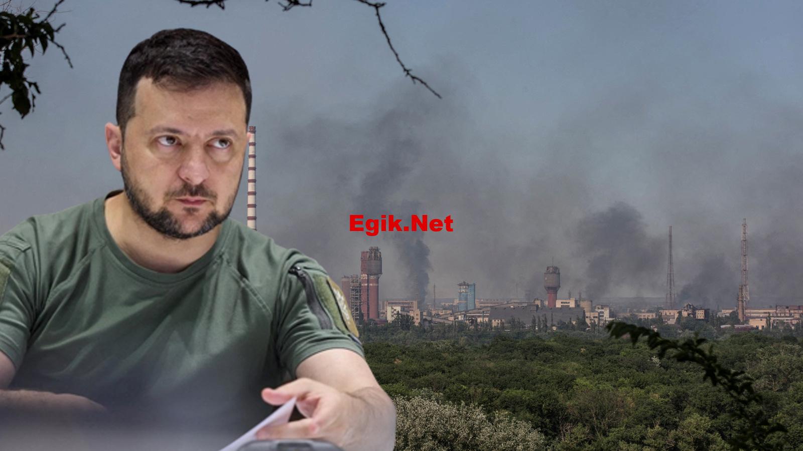 Ukrayna’nın Luhansk’taki son kalesi düştü! Zelenski’den açıklama geldi: Geri alacağız