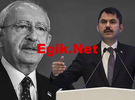 Bakan Kurum’dan Kılıçdaroğlu’na yanıt: Türkiye’yi yeşille donatmaya aşkla devam edeceğiz