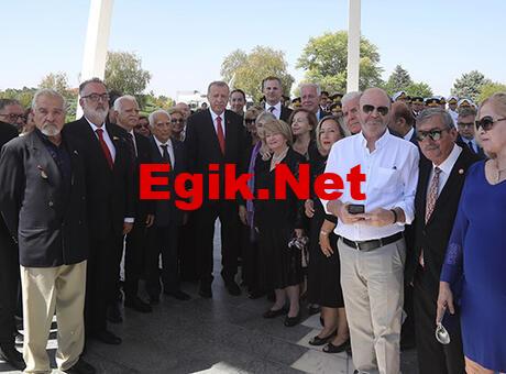 Devlet Mezarlığı’na çok anlamlı ziyaret