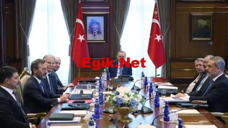 Erdoğan başkanlığında düzenlendi… Yüksek İstişare Kurulu toplantısından ilk açıklamalar