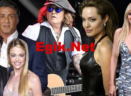 HABERLER: Kimi sildirdi kimi kapattırdı! İşte ünlü isimlerin aşk dövmeleri