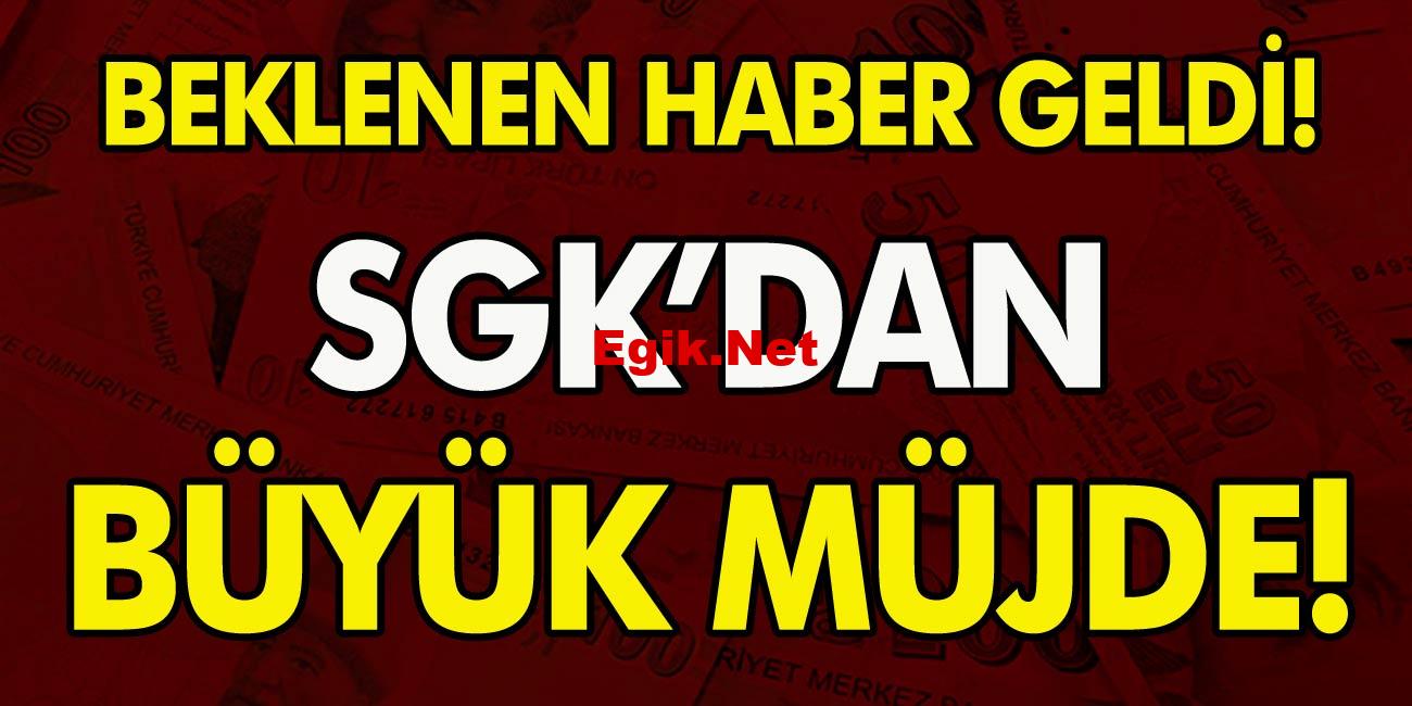SGK’ dan son dakika Duyurusu! Maaşınızın 24 Katı Karşılıksız Para, Hesaplara Yatırılıyor…