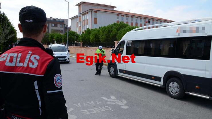 81 ilde okul çevreleri ve servis araçlarına yoğun denetim