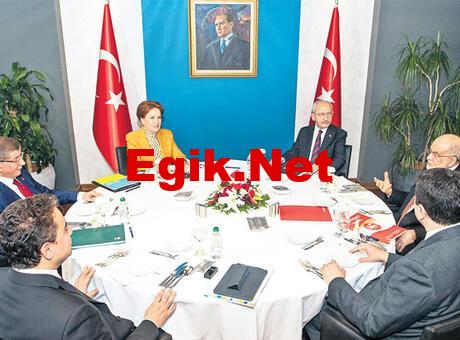 Altılı masada ‘ziyaret’ trafiği