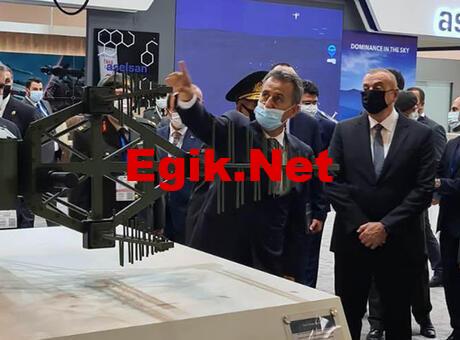 ASELSAN, ADEX 2022’de Azerbaycan Cumhurbaşkanı Aliyev’i ağırladı