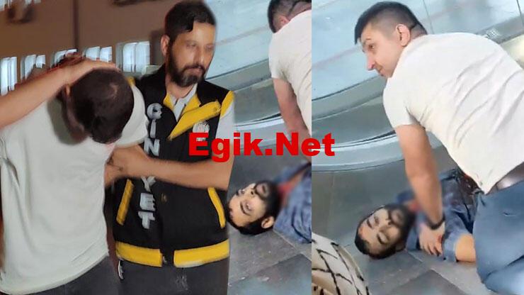 Bursa’da metroda yüzlerce kişinin gözü önünde dehşet