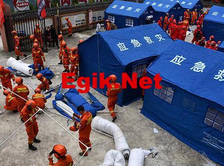 Çin’de depremin bilançosu ağırlaşıyor