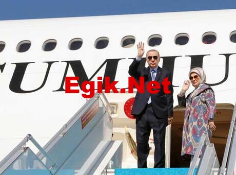 Cumhurbaşkanı Erdoğan Özbekistan’a gitti