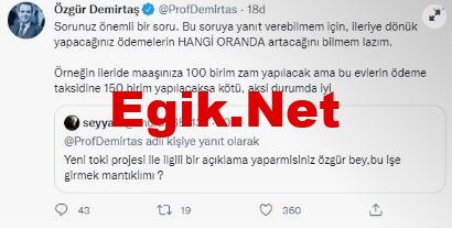 Ekonomini uzmanı Özgür Demirtaş konut’ta teşhisi koydu! Sosyal konuta başvuracaklar çok dikkat!