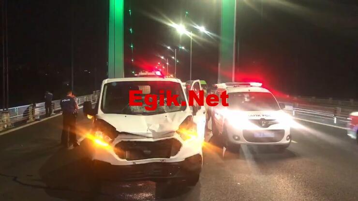 FSM Köprüsü'nde hareketli anlar: 'Dur' ikazına uymadı polislere çarptı