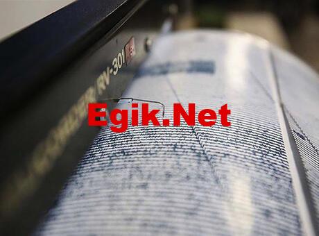 İran sınırında 3,9 büyüklüğünde deprem