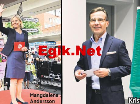 İsveç’te başa baş yarış