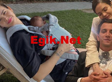 Selahattin Paşalı ve Lara Tümer’den mutlu aile pozu