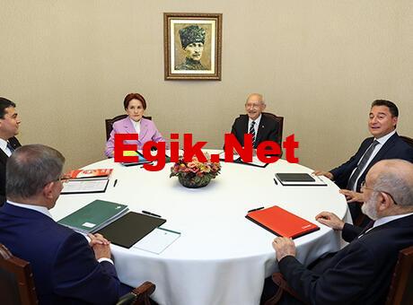 6’lı masada ikinci tur toplantıları Ankara’da başladı