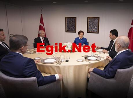 Altılı masada ‘evdeki yabancı’ alarmı