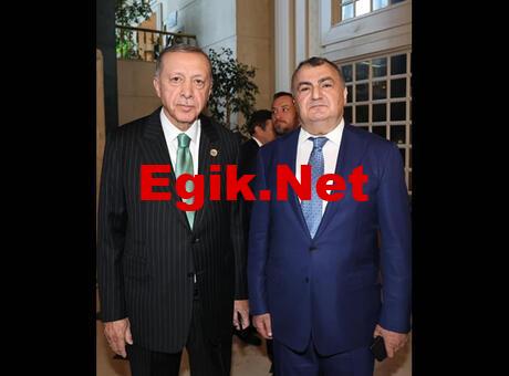 Cumhurbaşkanı Erdoğan, DATÜB Genel Başkanı Kassanov’la görüştü