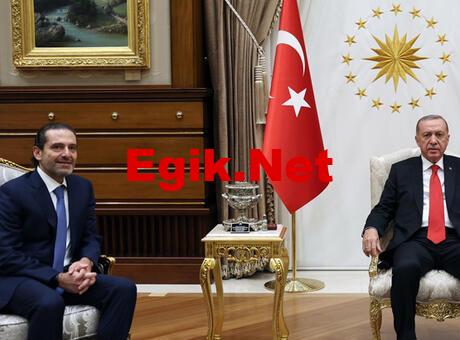 Cumhurbaşkanı Erdoğan, eski Lübnan Başbakanı Hariri’yi kabul etti