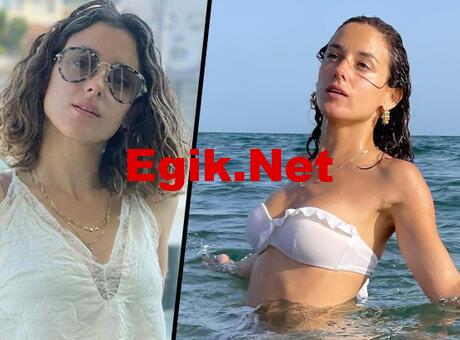 Ekim ayında denize giren Cansu Tosun’dan yeni pozlar