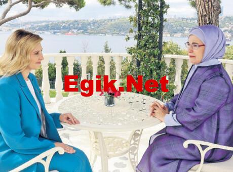 Emine Erdoğan, Zelenska’yı İstanbul’da ağırladı