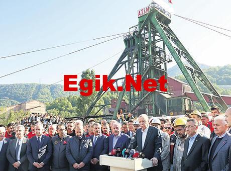 Erdoğan acılı günde madenci yakınlarını yalnız bırakmadı: Emanetlerine sahip çıkacağız