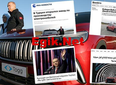 HABERLER || Yerli otomobil TOGG dünya basınına çıktı! Büyük ses getirdi…