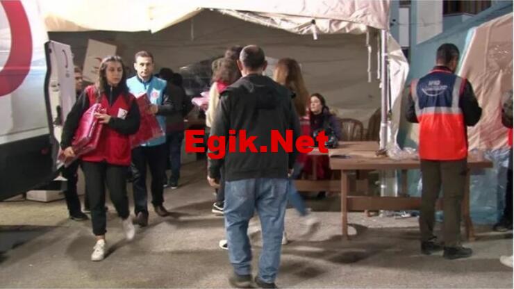 Kızılay, Madenci yakınlarına battaniye dağıttı