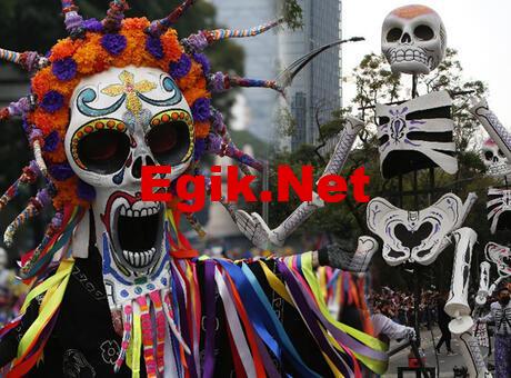 ‘Ölüler Günü’ geçidi! 1 milyondan fazla kişi katıldı