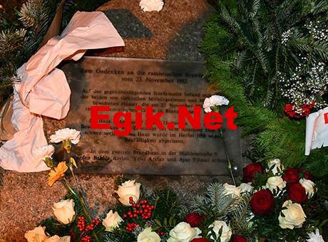 Almanya’da Mölln katliamının 30. yıl dönümünde anma töreni