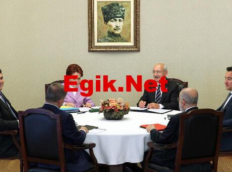 Altılı Masa bugün DP’de toplanıyor