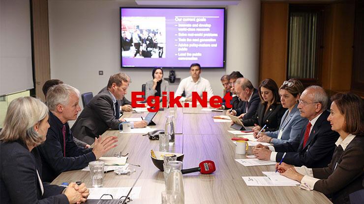 CHP Genel Başkanı Kılıçdaroğlu'nun Londra temasları