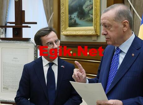 Cumhurbaşkanı Erdoğan, İsveç Başbakanı Ulf Kristersson ile görüştü