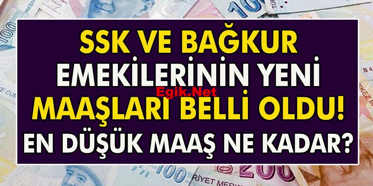 Emekli maaşı 2023 ocak zammı hesaplama tablosu! SSK, Bağ-Kur emekli zammı en düşük ne kadar kaç TL olacak? İşte tüm detaylar!
