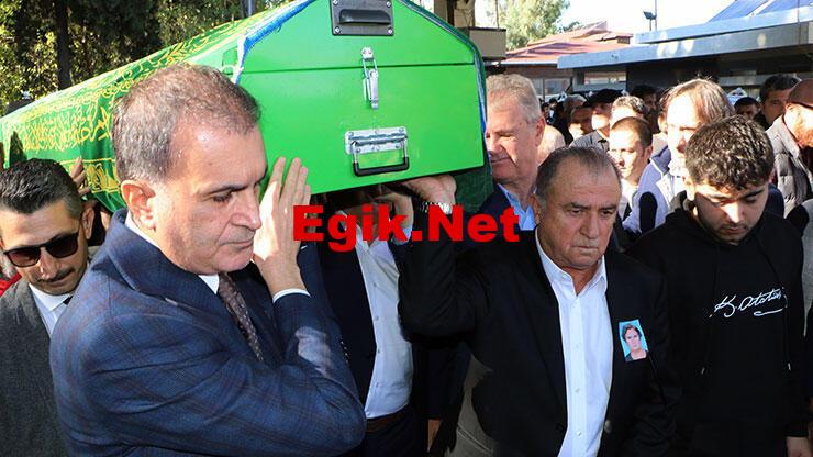 Fatih Terim'in annesi Nuriye Terim, son yolculuğuna uğurlandı