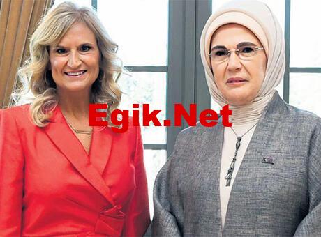 Flake’in eşi Emine Erdoğan’ı ziyaret etti