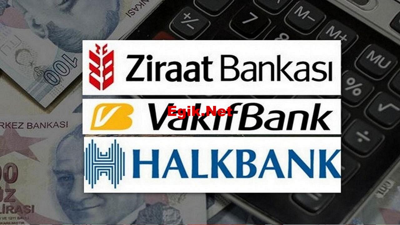 Maaşını Ziraat bankası, Halkbank ve Vakıfbank’tan alan vatandaşlara dev zam yapıldı! Kamu bankalarından emeklilere müjde!