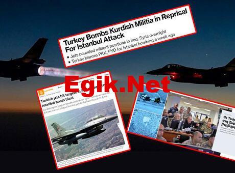 SON DAKİKA! Türkiye’nin Pençe Kılıç Hava Harekatı dünyada geniş yankı buldu