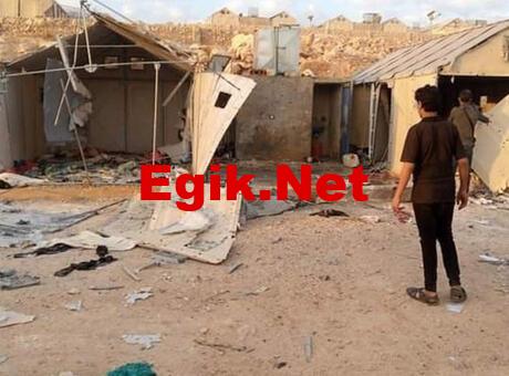 Suriye’de mülteci kampına saldırı: 6 ölü, 17 yaralı