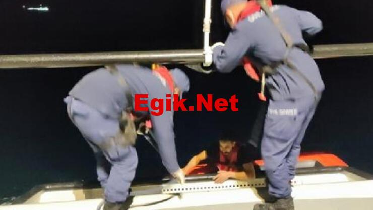 Tek başına umuda yolculuğa çıktı: Ekiplerce kurtarıldı