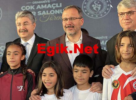 Bakan Kasapoğlu: Dünyanın en güçlü gençlik politikalarını uygulayan ülkesiyiz