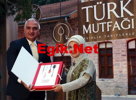 Emine Erdoğan duyurdu! Asırlık Tariflerle Türk Mutfağı kitabı ödüle aday